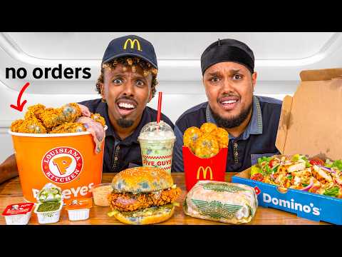 We Tried the LEAST Ordered Fast Food Items