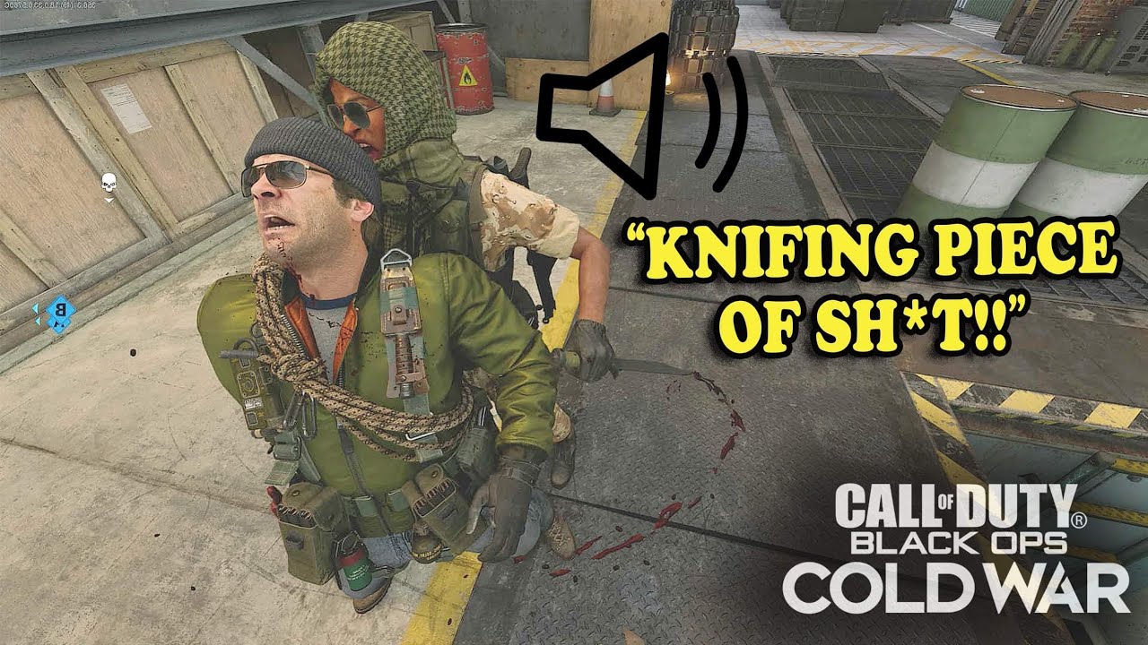 Cod Cold War Rage KNIFE RAGE REACTIONS CALL OF DUTY BLACK OPS COLD WAR - YouTube
