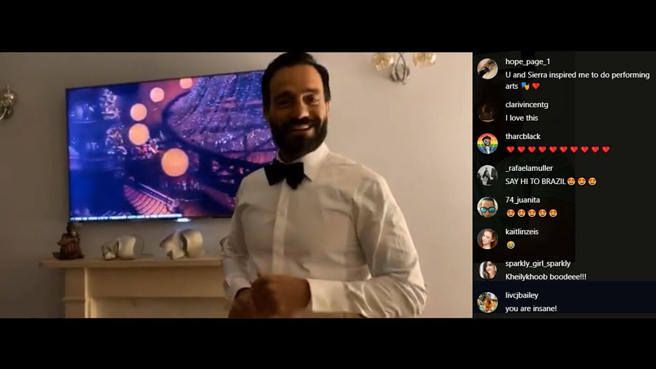 200417 Ramin Karimloo's @phantomopera IG Takeover: Mistaken Half-Time