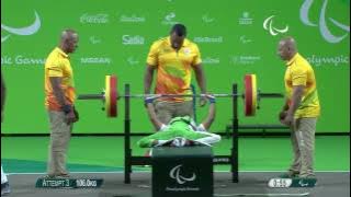 Powerlifting | TIJANI Latifat wins Silver | Womens’s -45kg | Rio 2016 Paralympic Games