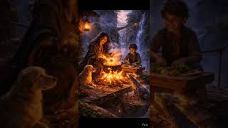 Fire, magic, and flavor come together..#ai  #aiarts #shorts #short #explore