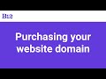 Purchasing your Website Domain on B12 | Step-by-step tutorial