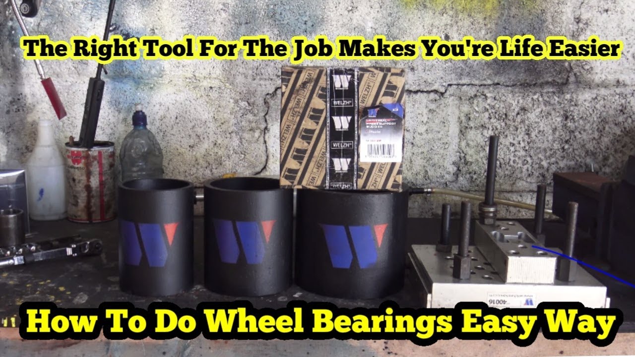 The Easy Way To Do Wheel Bearing With Welzh Werkzeug YouTube