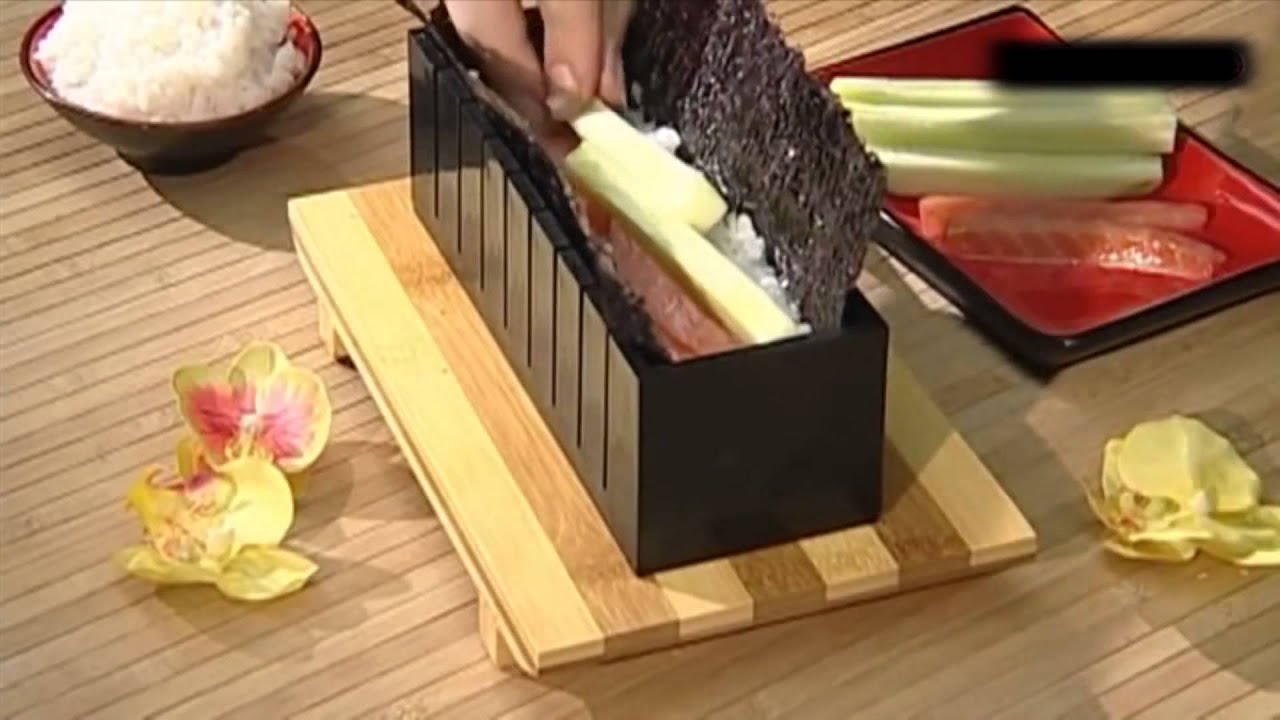 sushi maker - YouTube
