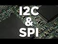 I2c and spi on a pcb explained