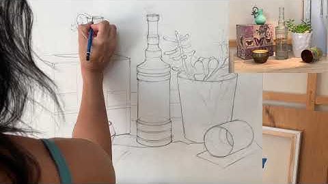 Still Life Drawing: Contour Line