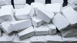 White Extra Soft Gym Chalk Blocks Mass Crush | Sleep Aid | Satisfying screenshot 4