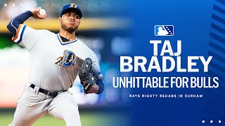 Taj Bradley's hitless rehab outing | MiLB Highlights