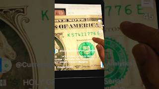 💵 July 4, 1776 - HOLY GRAIL Of Fancy Serial Number One Dollar Bills FOUND!! DO NOT SPEND! #shorts