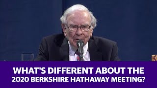 What's different about 2020's Berkshire Hathaway Shareholders meeting?