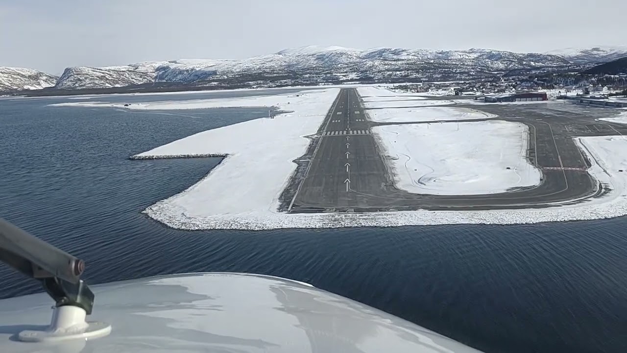 Landing at Alta airport YouTube