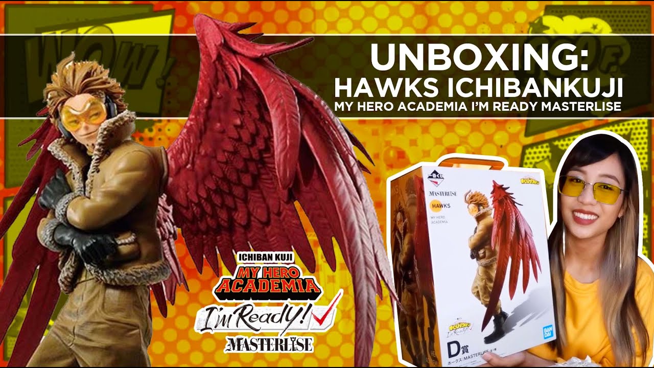Unboxing Banpresto Age Of Heroes Hawks My Hero Academia Giveaway Cesplays Video 49 Youtube