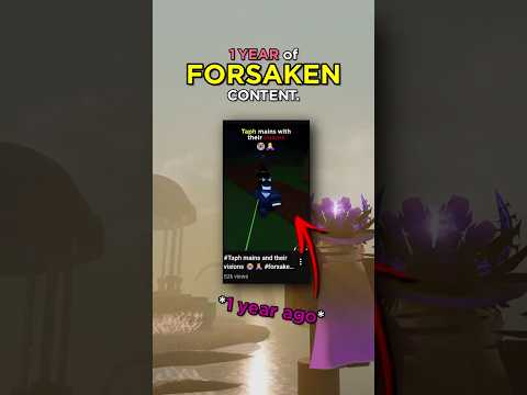 Thumbnail for 1 YEAR Of Making FORSAKEN Content... #roblox #forsaken #forsakenroblox