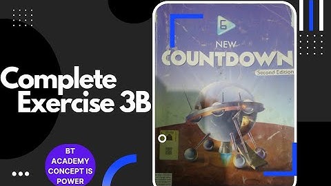 New countdown class 6 chapter 3 #exercise 3b Question number 1,2,3,4,5,6,7 ,8,9,10,11 @BT Academy