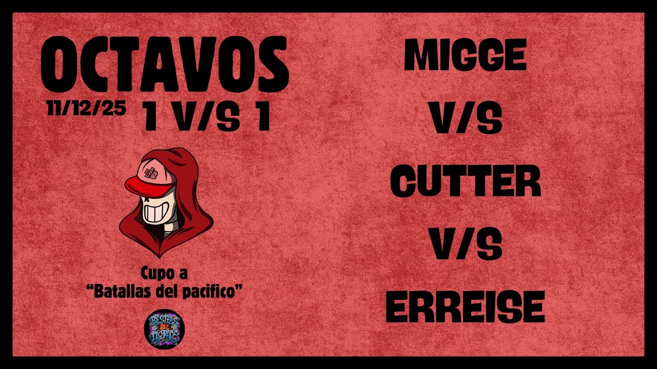 MIGGE VS CUTTER VS ERREISE | OCTAVOS | Titanes del Biobío