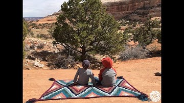 Part 3 Runa C2C Blanket- Rows 24-50 C2C color work tutorial