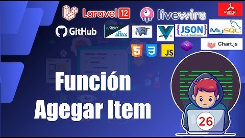 26 🛒 Función agregar Ítems de Compra con Livewire | Inventario en Laravel 12 FullStack