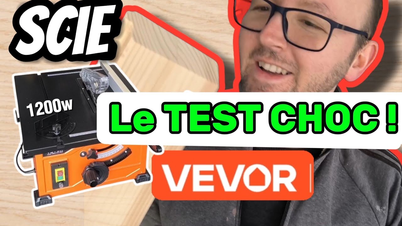 Mini Scie Sur Table VEVOR Multifonction 450 Mm – Portable Avec Lift