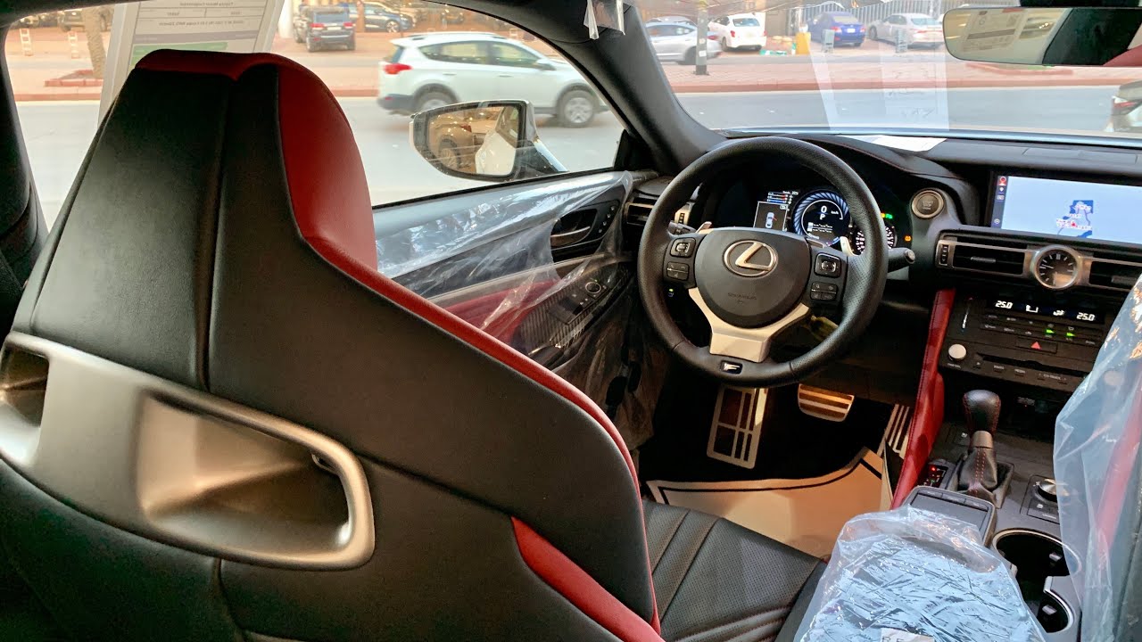 لكزس RCF V8 2020 كاربون فايبر طياره لكزس 472 حصان تنفس طبيعي