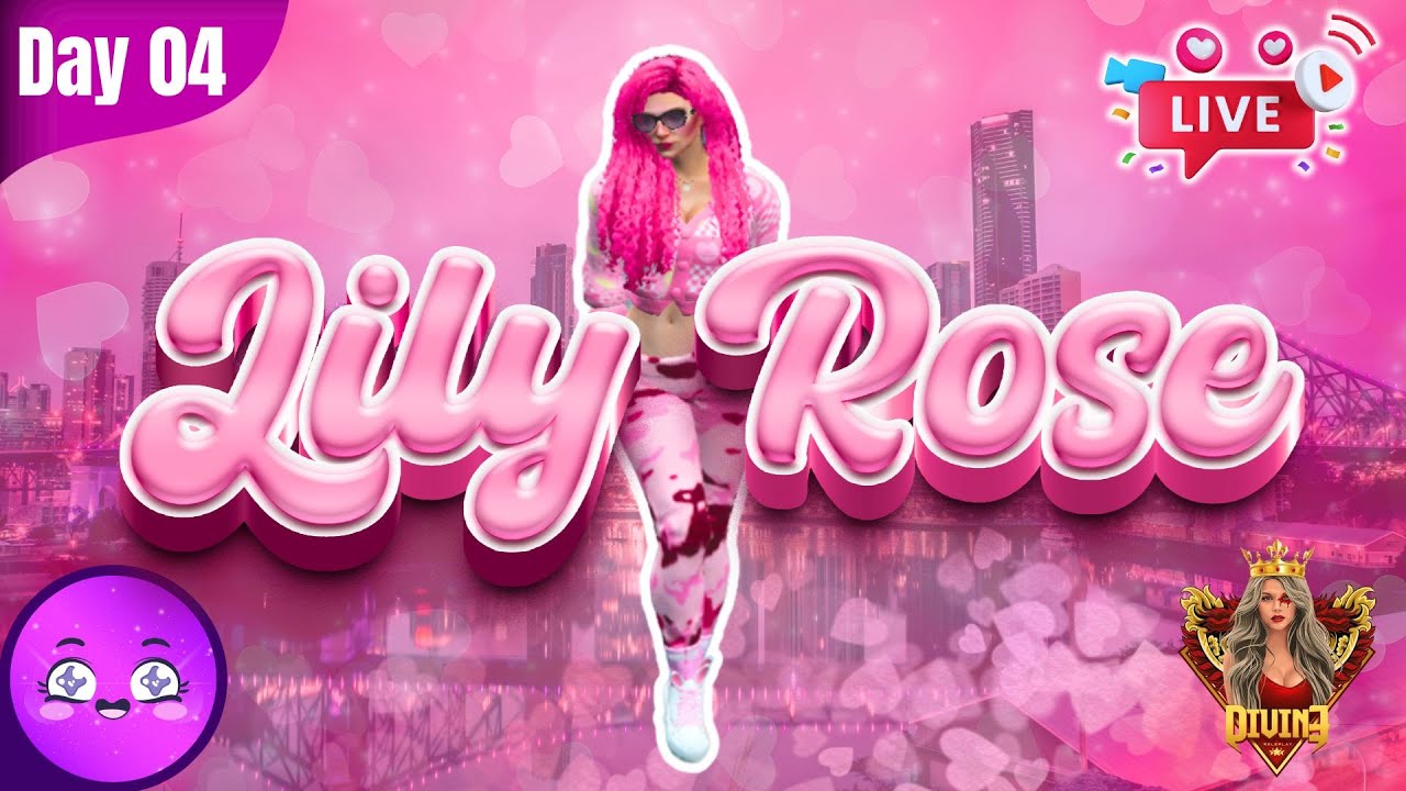 නගරෙට යමු 😍🙈🥰 | Lily Rose | Divine Roleplay Server | GTA RP | Day 03 ...