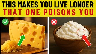 SENIORS, 4 Cheeses You Should NEVER Eat and 4 You MUST Eat Daily