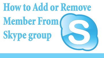 how to add or remove member from Skype groups in 2017 (easy tutorial)
