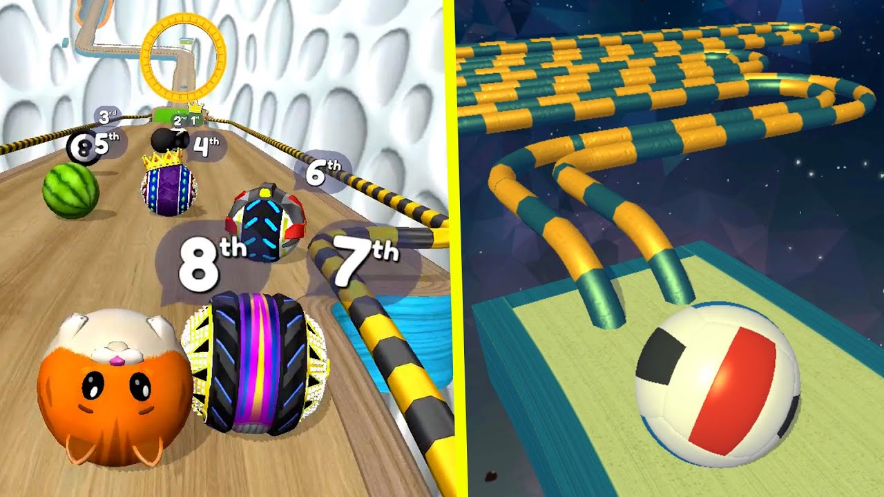 Going Balls Vs Action Balls All Levels Gameplay Android iOS #255 - YouTube