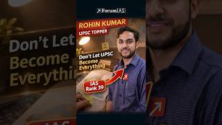 He Got Rank 39… But Warns Every UPSC Aspirant About These 2 Mistakes | ForumIAS