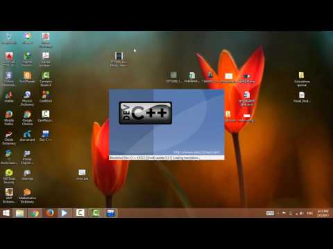 របៀបតំឡើងកម្មវិធី Dev-C++, How to install Dev C++