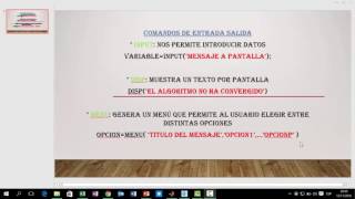 Matlab : input , disp, menu