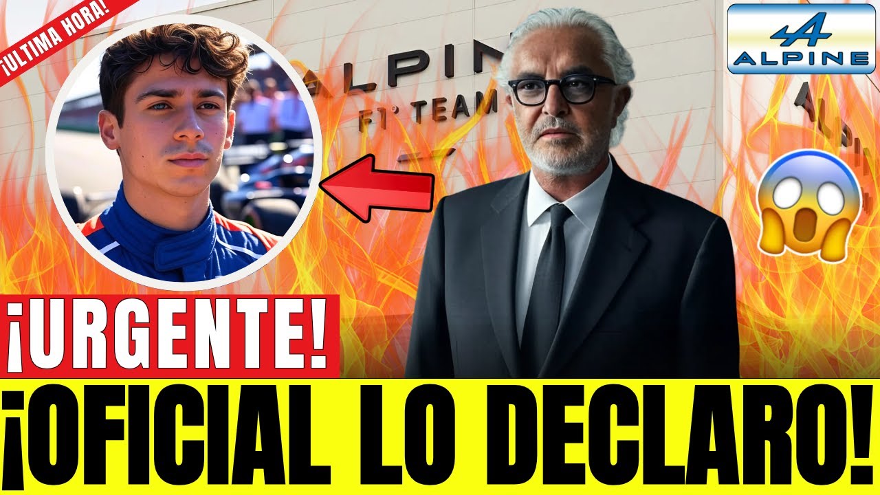 🔥💣 ¡BOMBAZO! ¡SE FILTRÓ! BRIATORE SENTENCIA A GASLY: COLAPINTO ES EL NUEVO REY DE ALPINE HOY