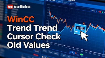 Siemens WinCC SCADA Trend Cursor – Check Old Values in Runtime.WinCC Runtime Professional 