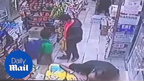 Surveillance video proves that 'Corner store Carol...