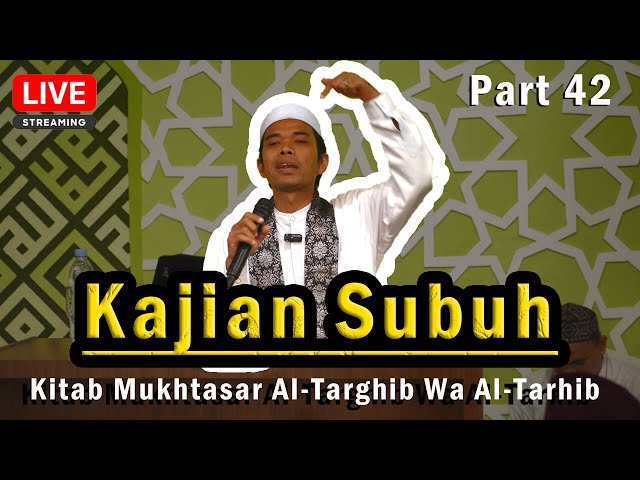 LIVE TANYA JAWAB - Kajian Kitab Mukhtasar Al-Targhib Wa Al-Tarhib - PROF. ABDUL SOMAD, Lc,MA PART 42 class=