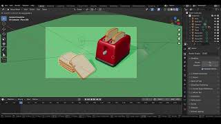 Full Process Guide Blender Tutorial for Bread Toaster