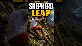 This Ancient Canary Islands Pole Leap Technique Looks Almost Superhuman #history #skill