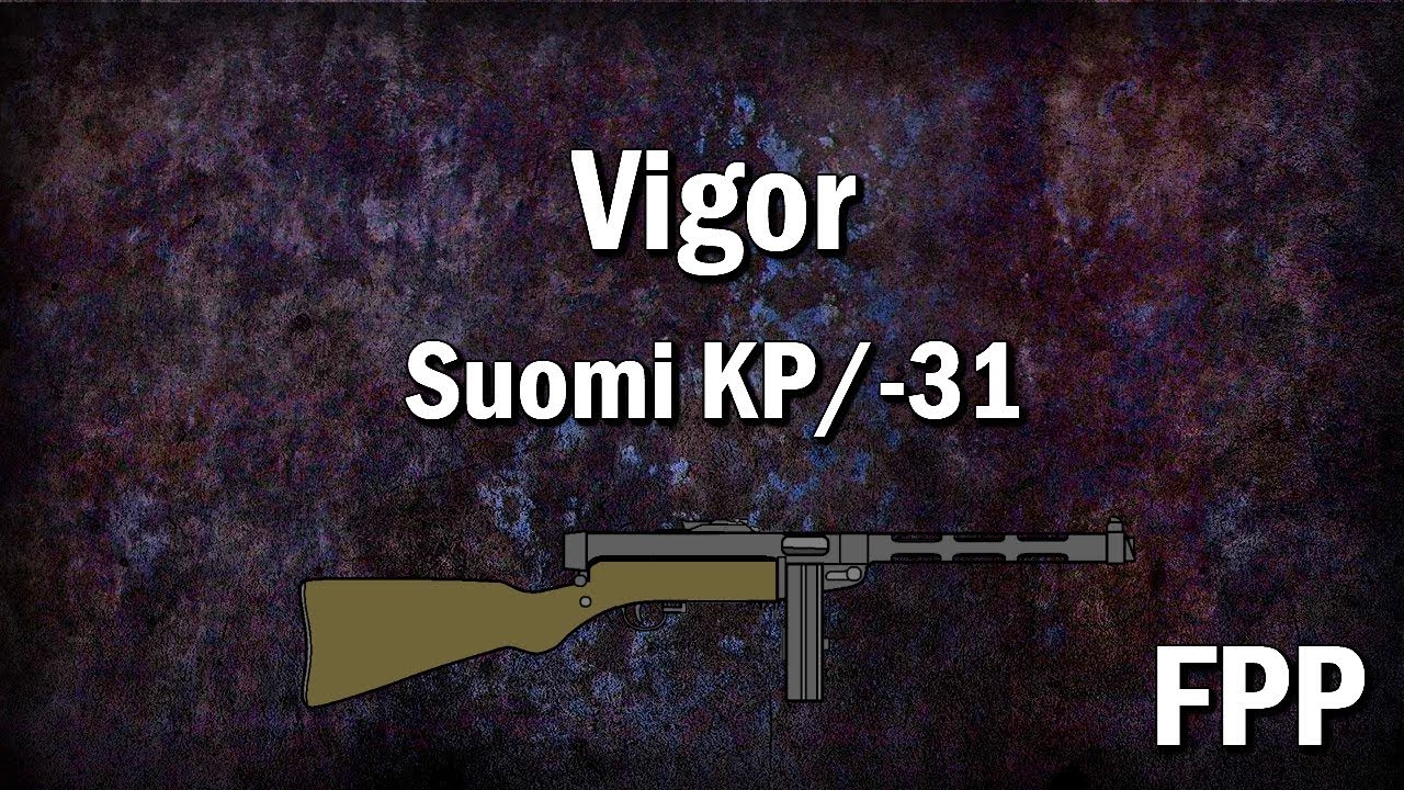 Suomi KP/-31 Weapon Fire Modes and Accuracy - First Person (Vigor)