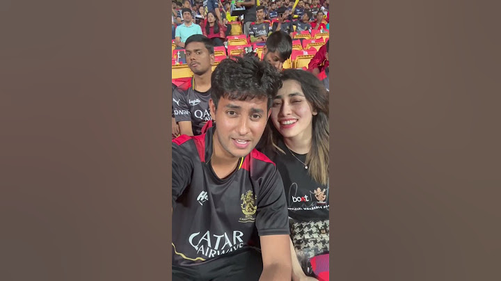 watching the IPL match for the first time in the stadium 🏟️🏏❤️ #ipl2023 #match #RCB #rcbvslsglive