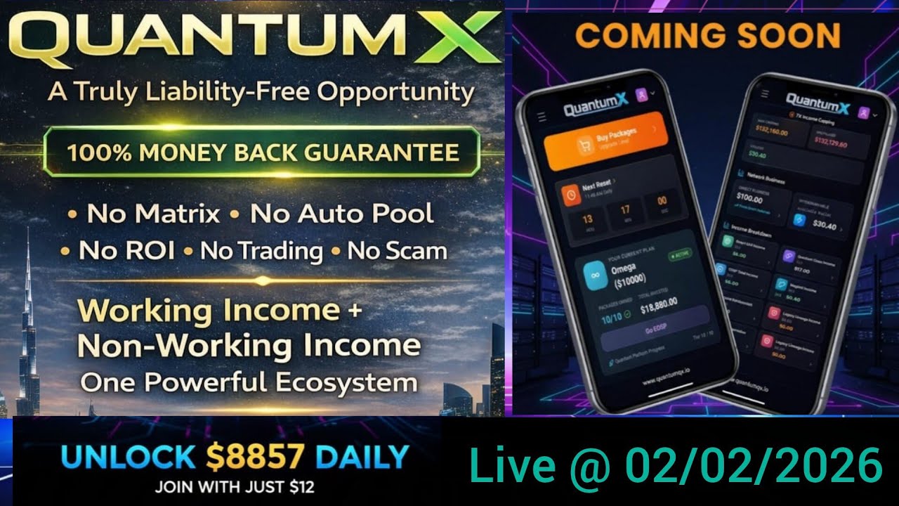 QUANTUM X || ПРЕЗЕНТАЦИЯ ПЛАНА (АНГЛИЙСКИЙ) ВОЗМОЖНОСТИ ДЛЯ ГЛОБАЛЬНОГО БИЗНЕСА 