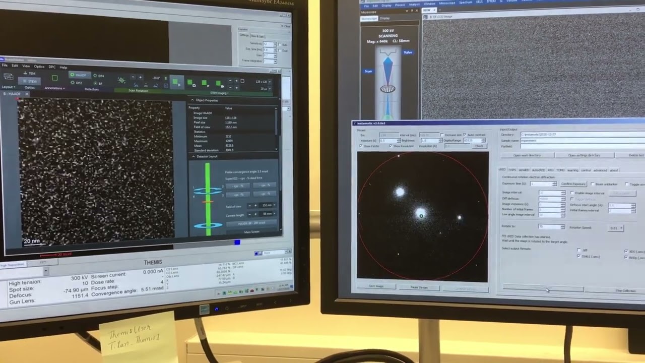 Improving 3D ED data using an energy filter and crystal tracking
