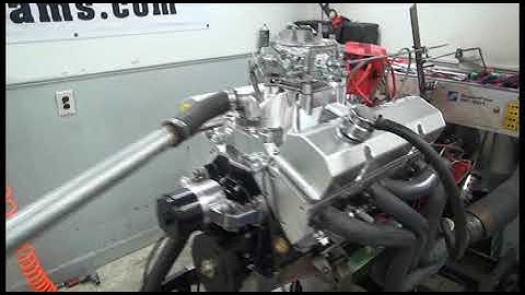 SBC 542HP 383 STROKER ENGINE DYNO RUN FOR RODNEY ARBOGAST BY WHITE PERFORMANCE AND MACHINE