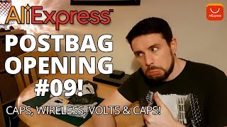 AliExpress Postbag #09 - Post bag opening of electrical items from China, AliExpress, Banggood