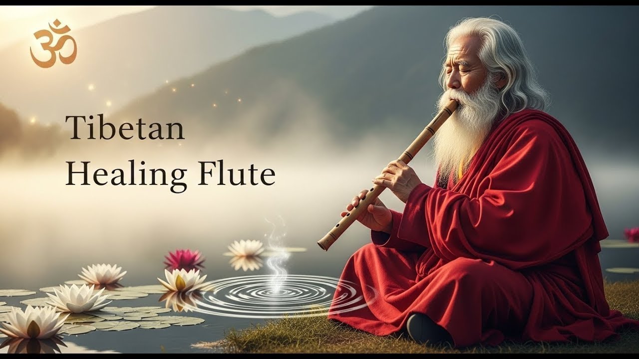 (No Ads) Tibetan Flute Music for Deep Healing - Deep Sleep, Melatonin Release Soul Star