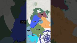 India Pakistan Border #border #youtubeshorts #ministryofknowledge #fact #map screenshot 5