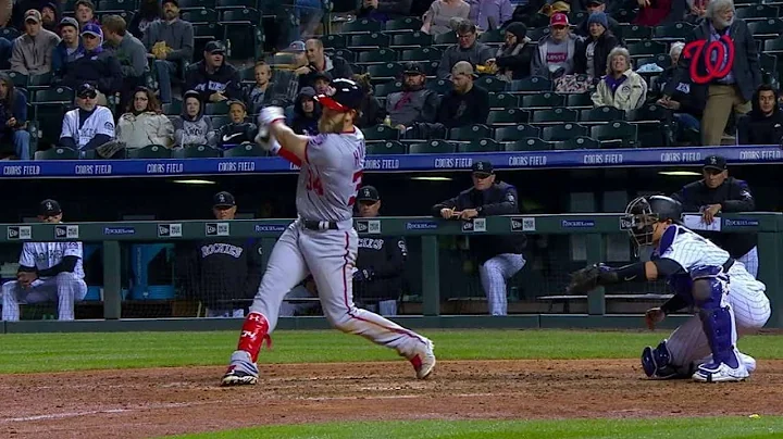 WSH@COL: Harper smacks RBI single