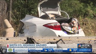 Smith County highway hazard