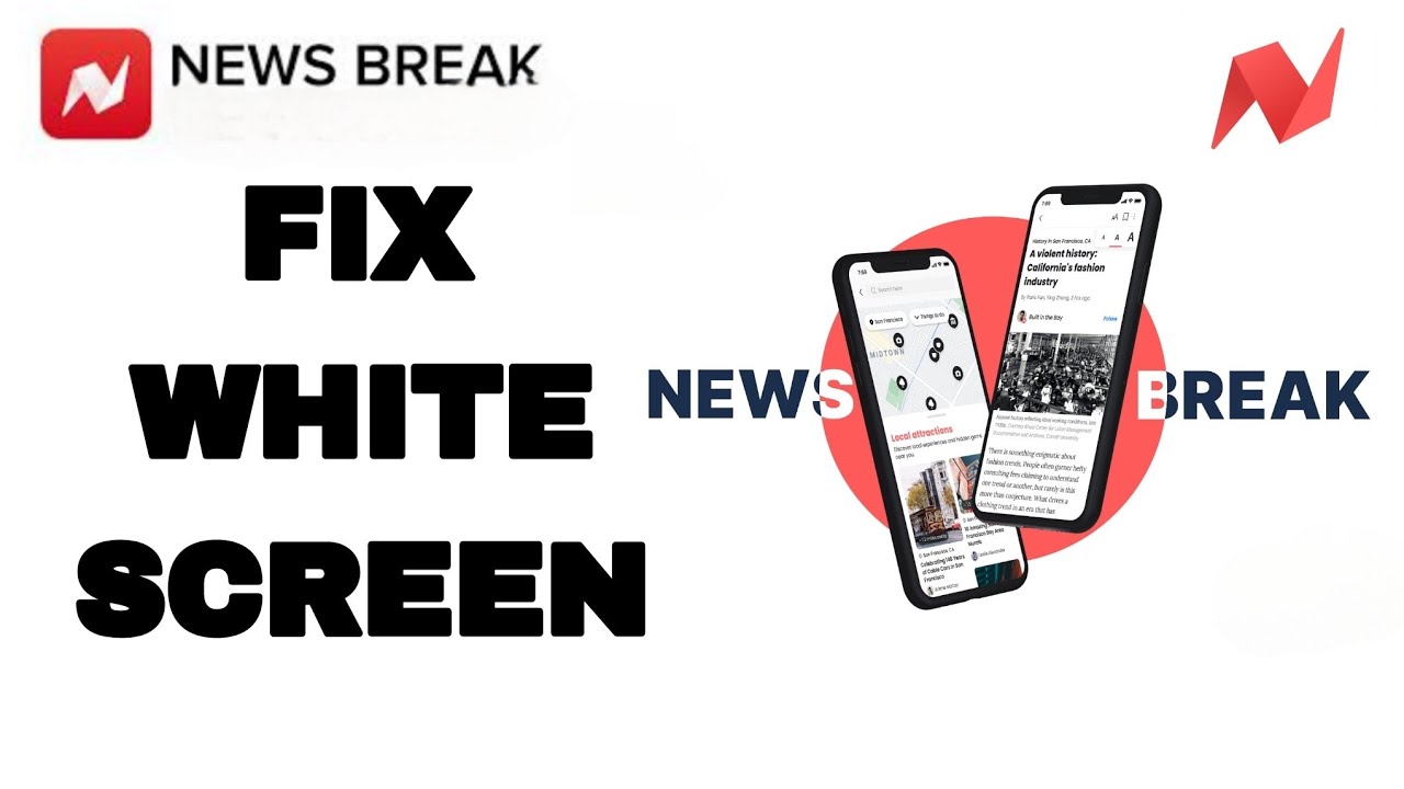How To Fix And Solve News Break App White Screen | Final Solution - YouTube