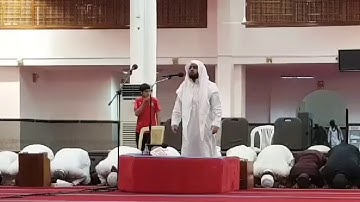 قراءة حجازية للقارئ معاذ سيف الرحمن حافظ من جامع عبداللطيف آل الشيخ بالمدينة المنورة