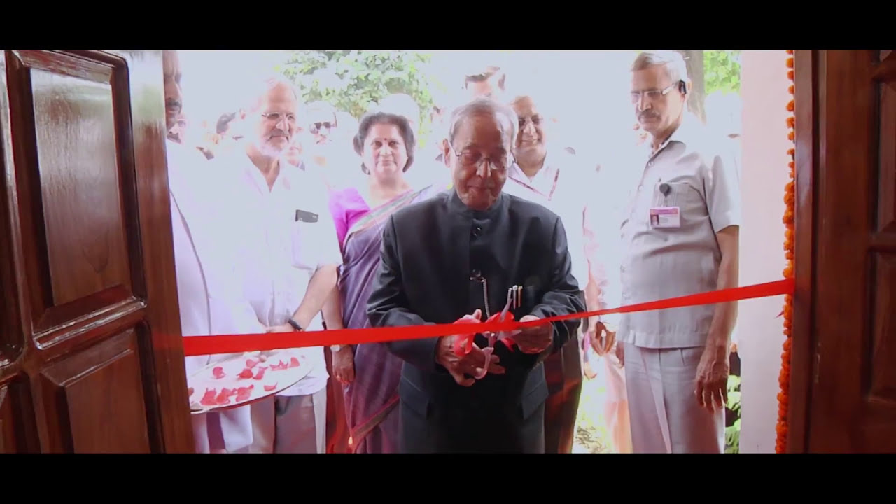 President Mukherjee inaugurates a new AYUSH Wellness Clinic in the President’s Estate