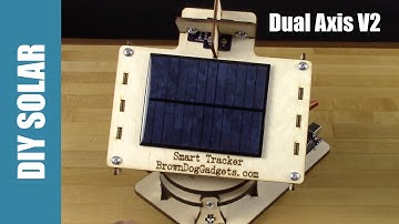 Dual Axis Solar Tracker V2 - Arduino Powered - Open Source